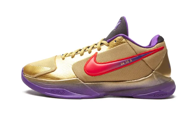 Nike Kobe 5 Protro Scarpe Basket Oro Viola