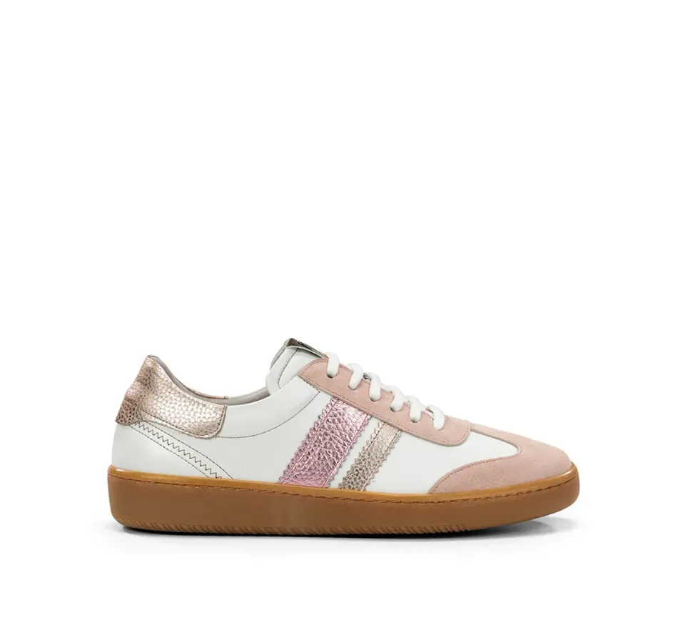 Fluchos Lynn D9476 sneakers donna nude pelle