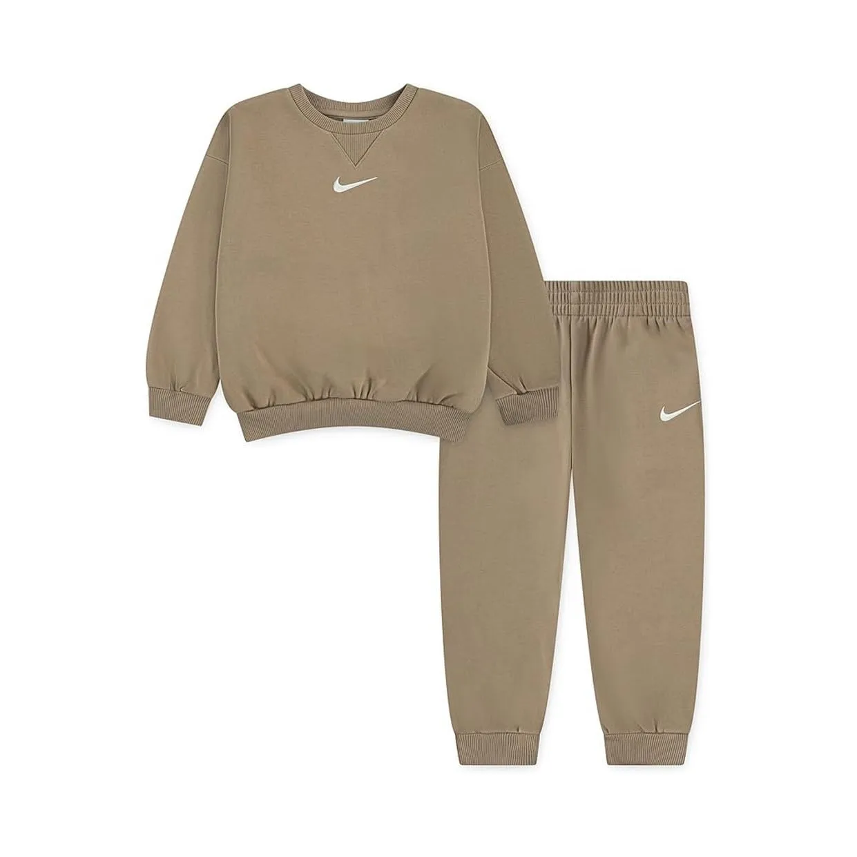 Nike Essential Fleece Crew Set tuta bimbo felpa morbida