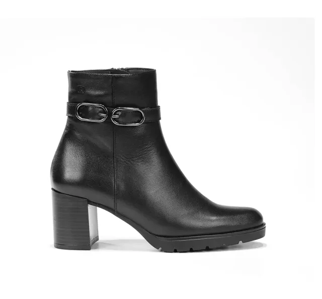 Dorking Sesma D9809 stivaletti neri donna tacco alto