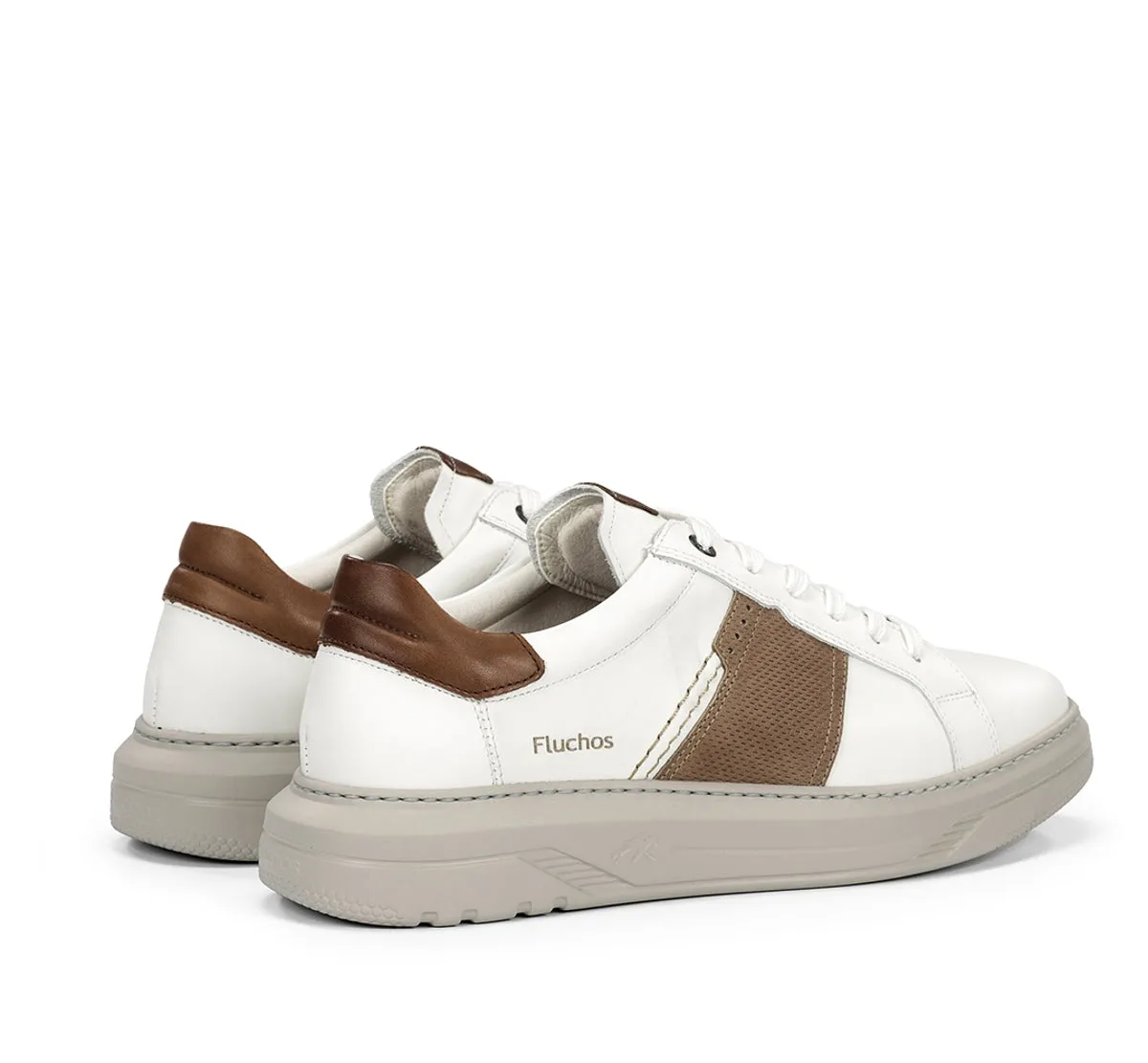 Fluchos Boston F2043 sneakers uomo bianche casual