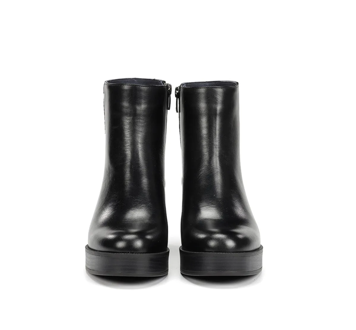 Fluchos Dorking Bowy D9591 stivaletti donna neri tacco