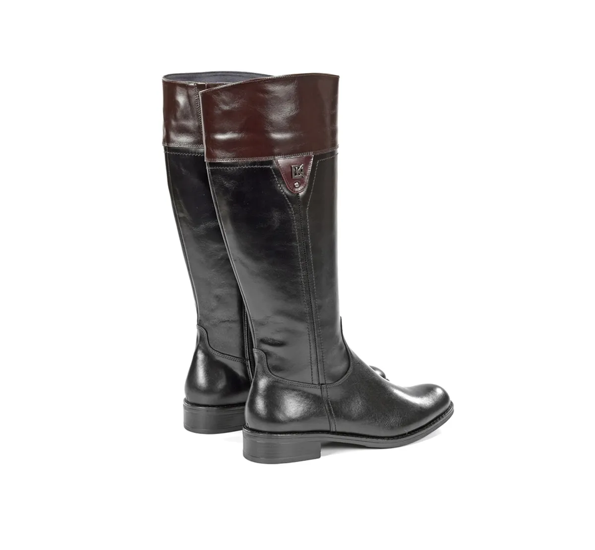 Fluchos Tierra D9827 Stivali Donna Neri Eleganti