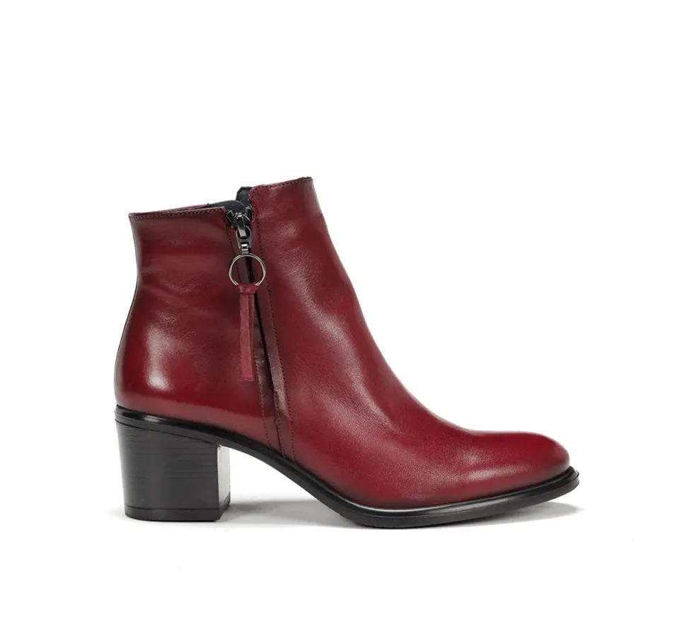 Fluchos Lexi D8606 stivaletti donna bordeaux