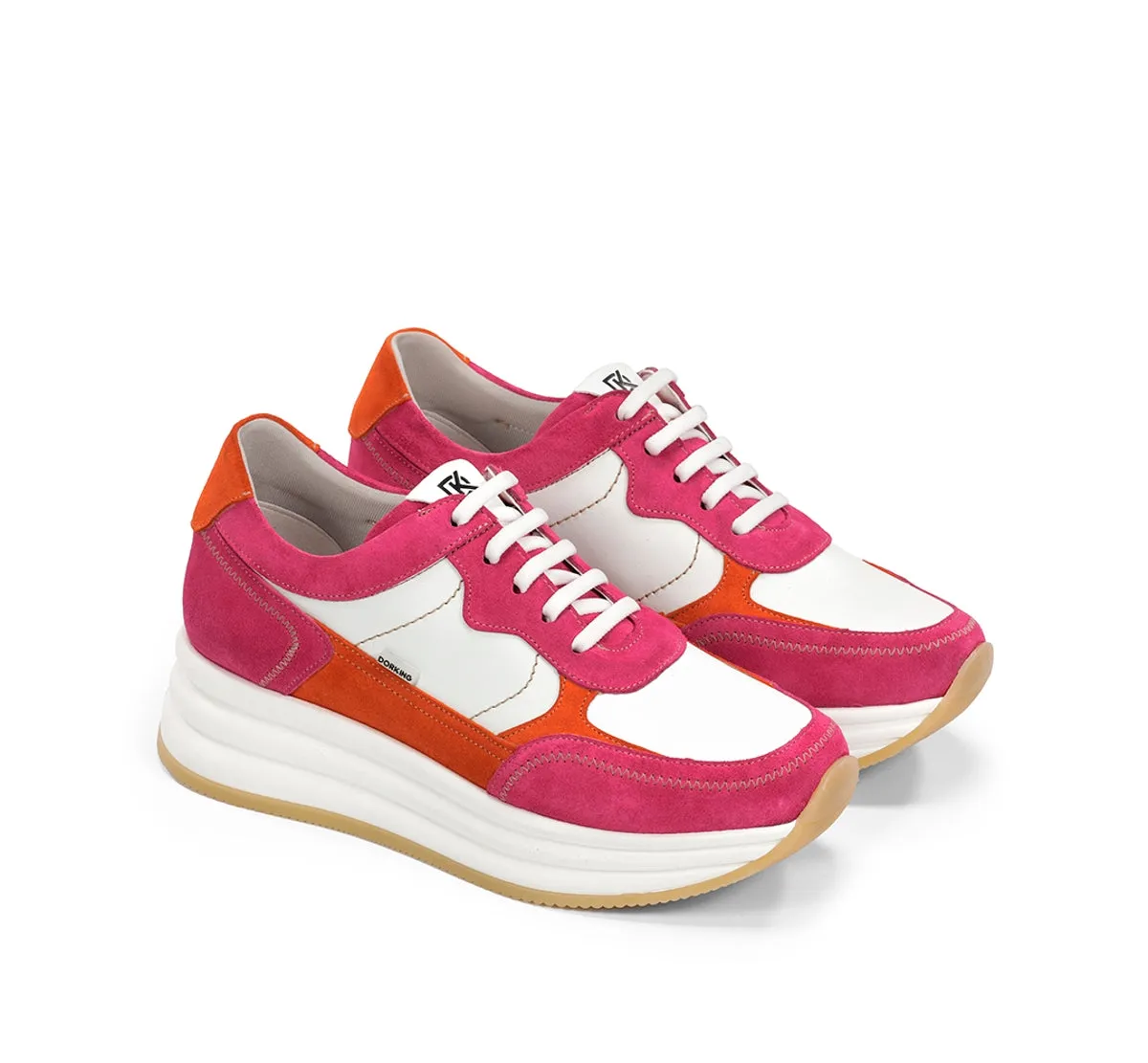 Fluchos Draz D9436 sneakers rosa platform donna