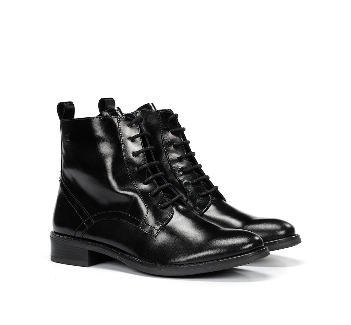 Fluchos Harvard D8343 stivaletti neri donna invernali