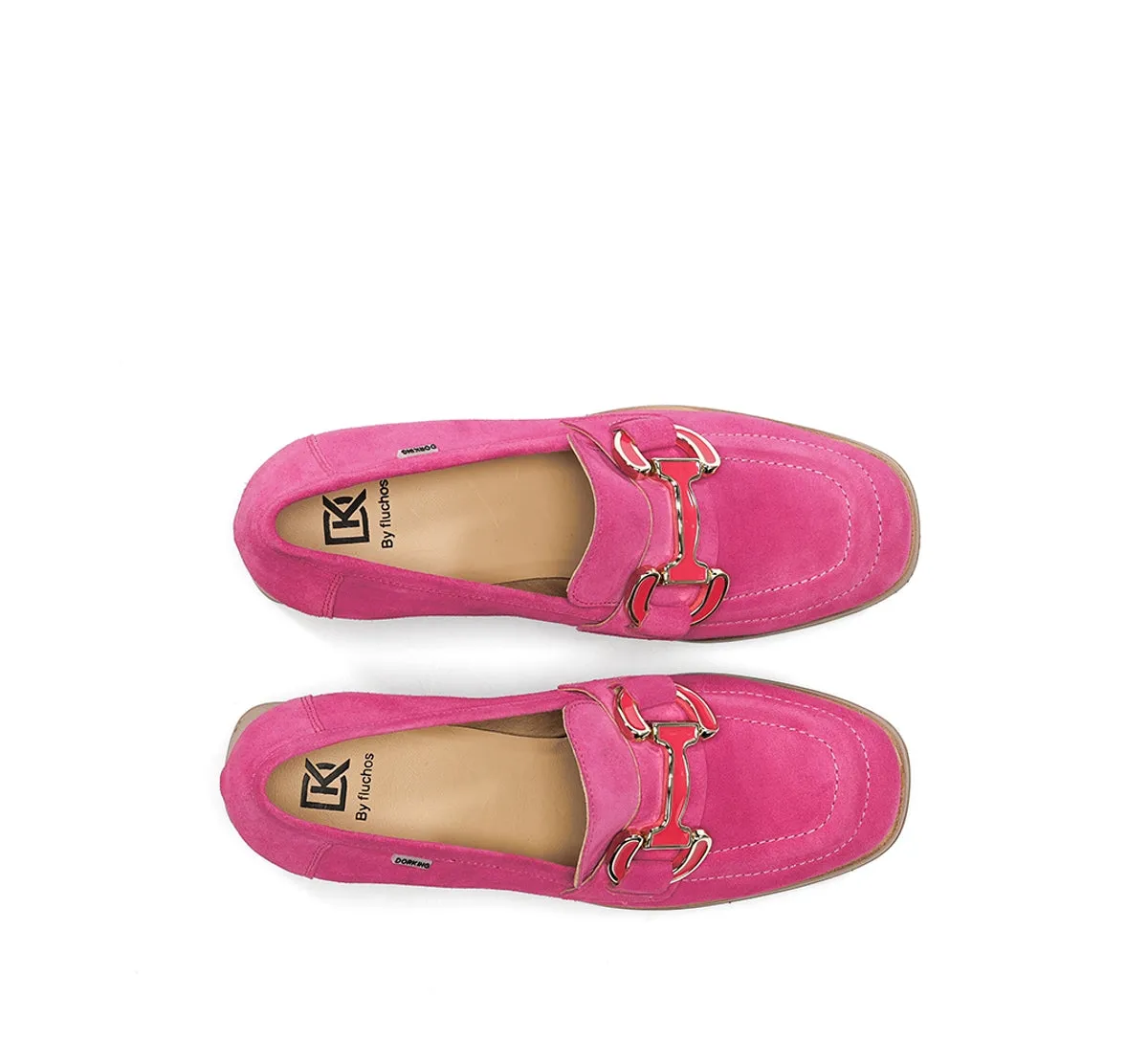 Dorking Cristel D9232 Mocassini Donna Rosa Platform