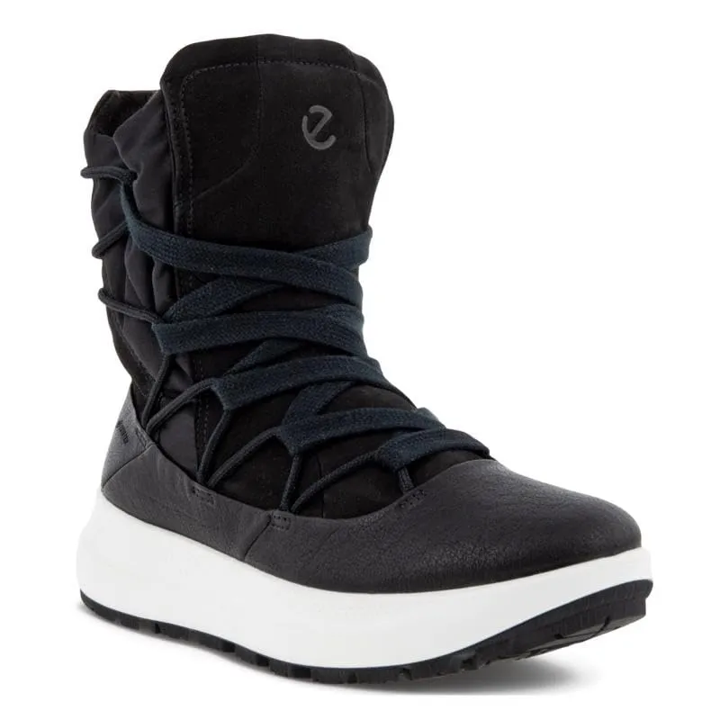 Ecco Solice stivali donna 35 EU gore-tex nero
