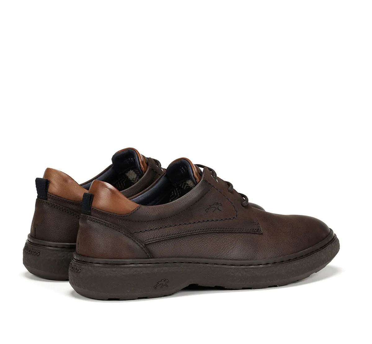 Fluchos Ragnar F1877 scarpe uomo marroni pianta larga