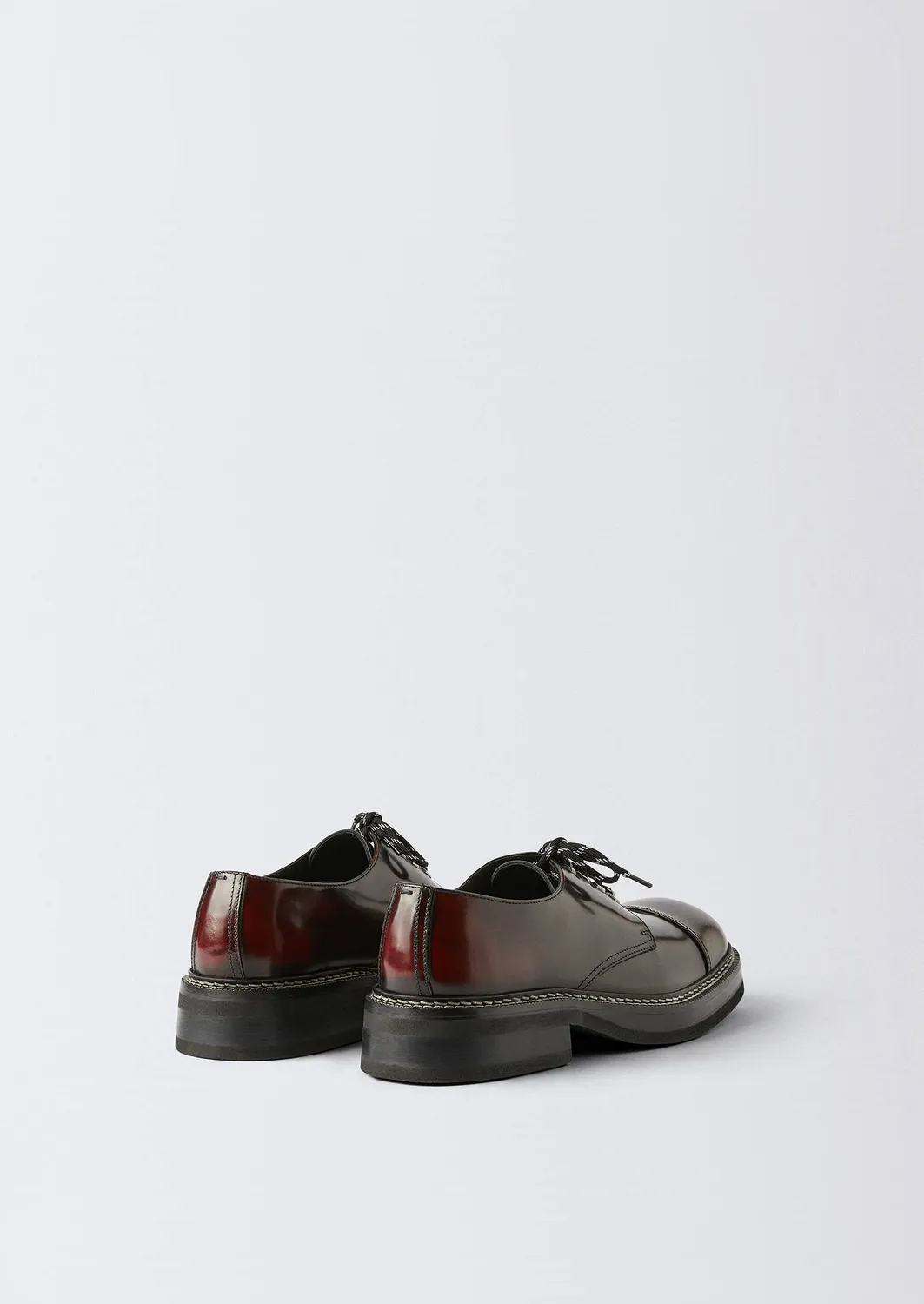 Eytys Savoy CT scarpe stringate pelle oxblood