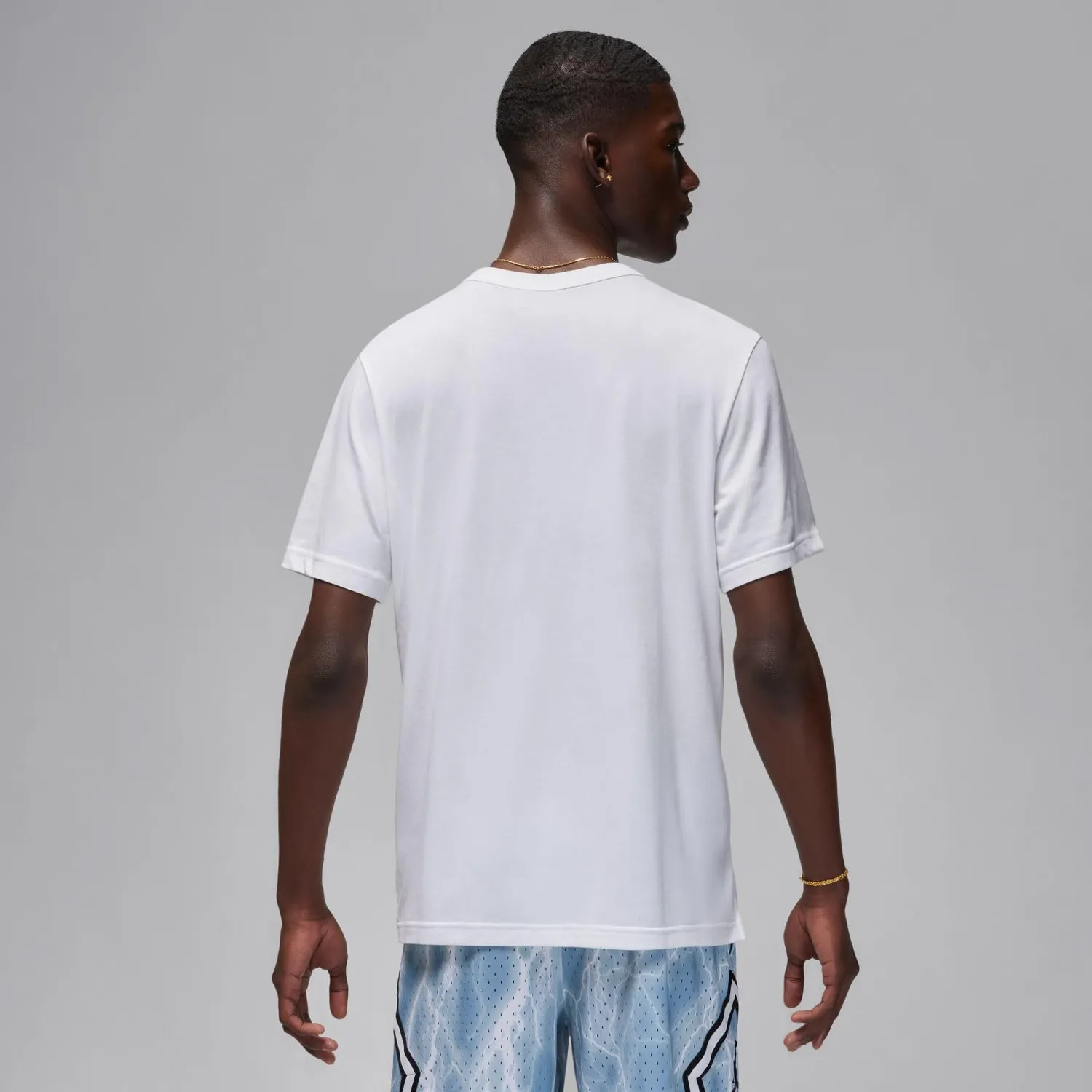 Nike Jordan Dri-Fit maglietta uomo bianca cotone XS