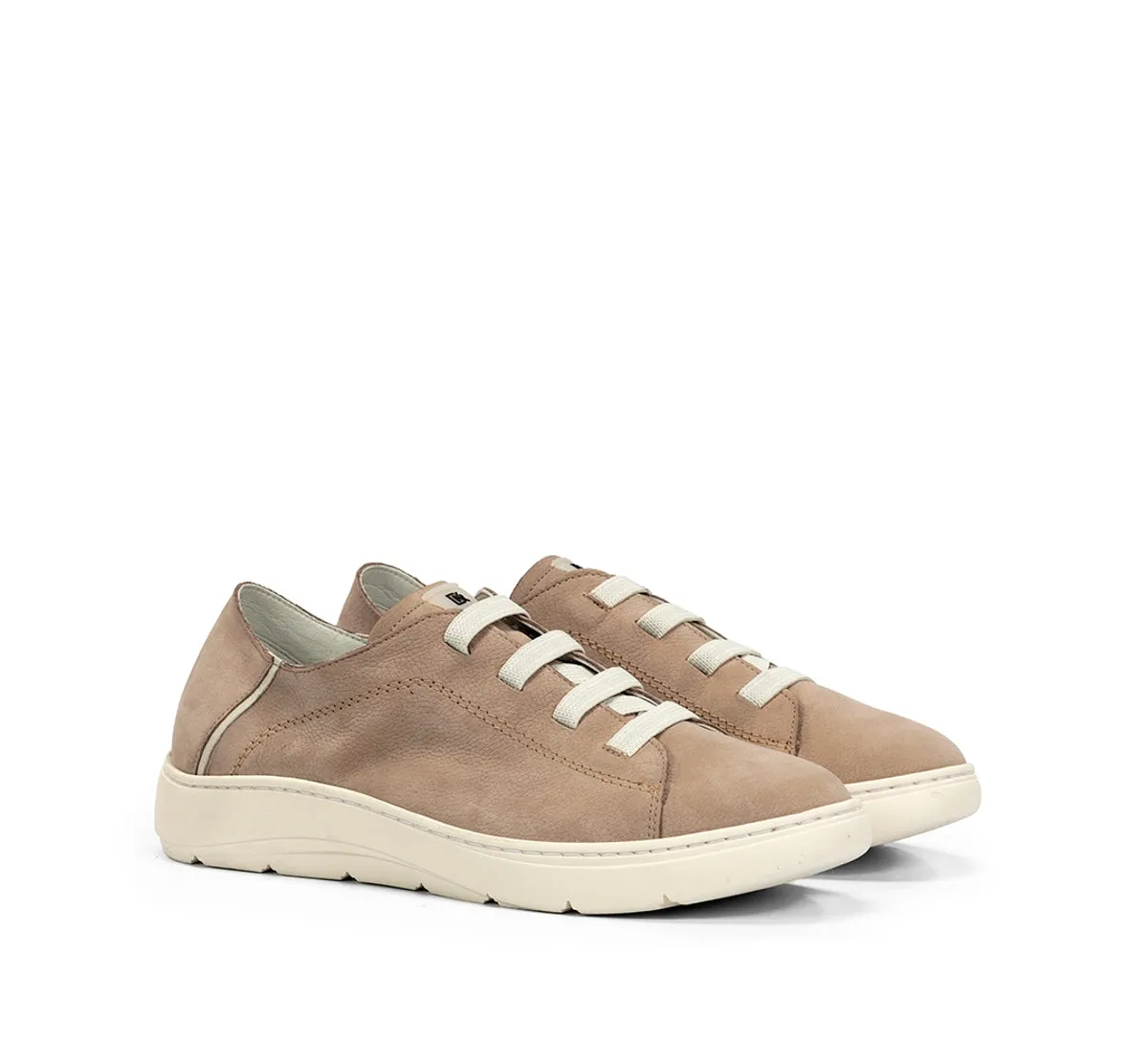 Fluchos Yet D9500 scarpe donna taupe pianta larga