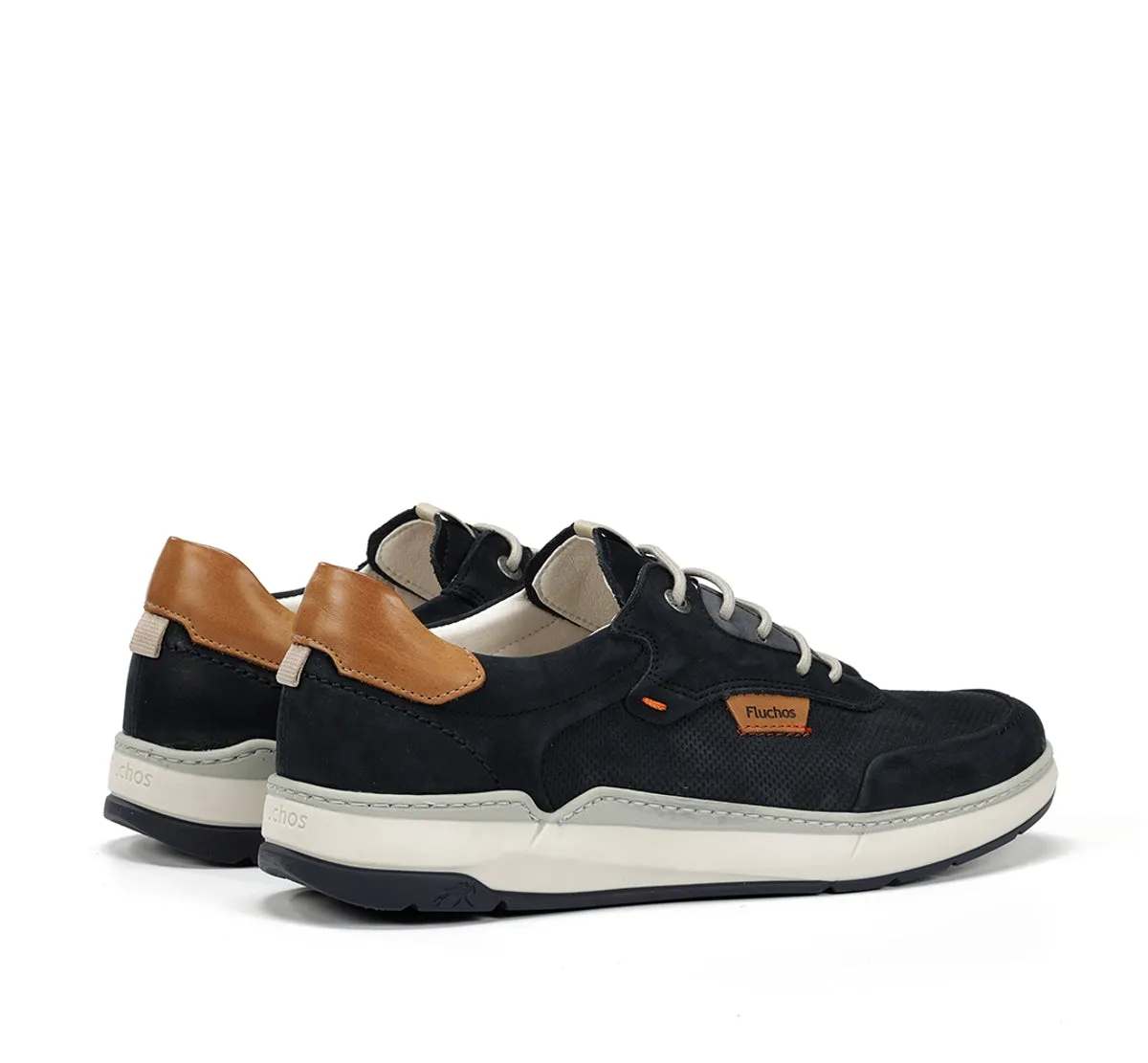 Fluchos Jeff F2210 scarpe uomo blu eleganti
