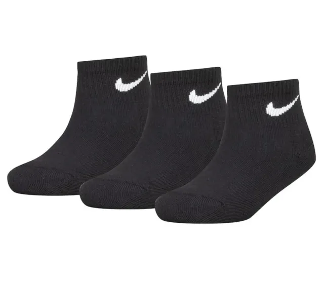 Nike Cushioned Ankle calzini bambini 5-7 anni 3 paia imbottiti