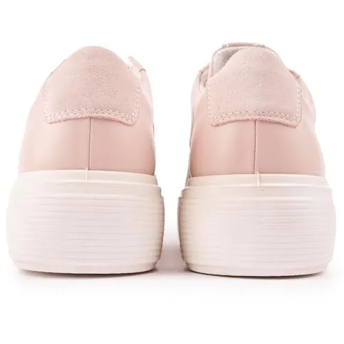 Ecco Street Platform sneakers donna Rose Dust pelle