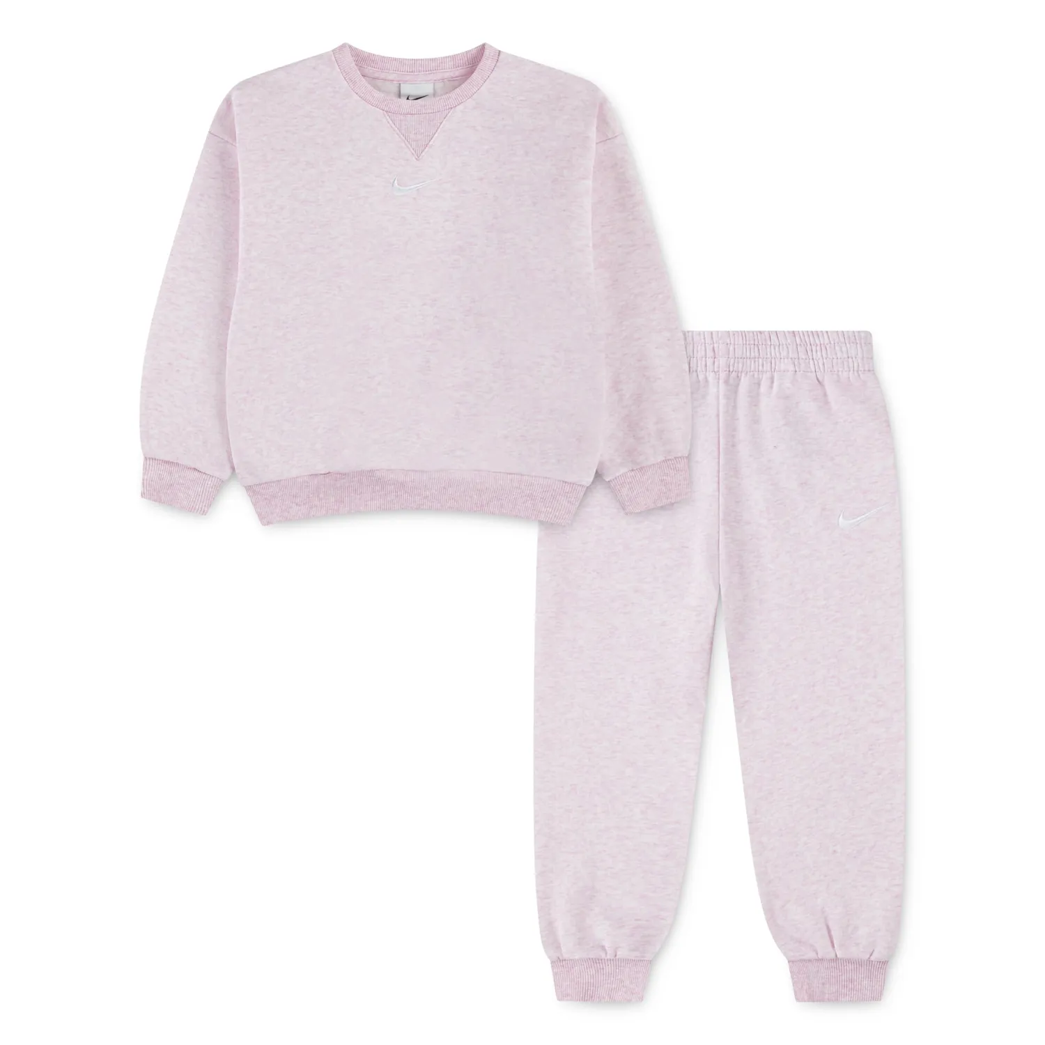 Nike Essential Fleece Crew Set tuta bimbo felpa morbida