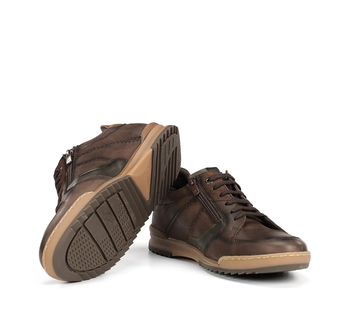 Fluchos Elder F2273 sneakers uomo marroni pelle