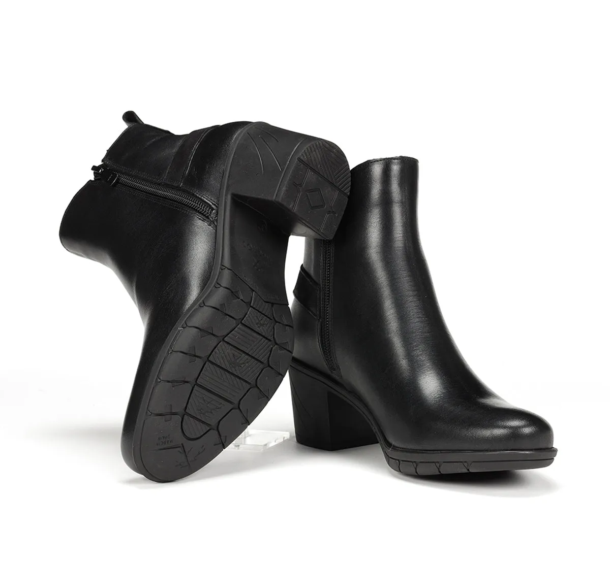 Fluchos Nydia F1798 stivaletti donna nero eleganti