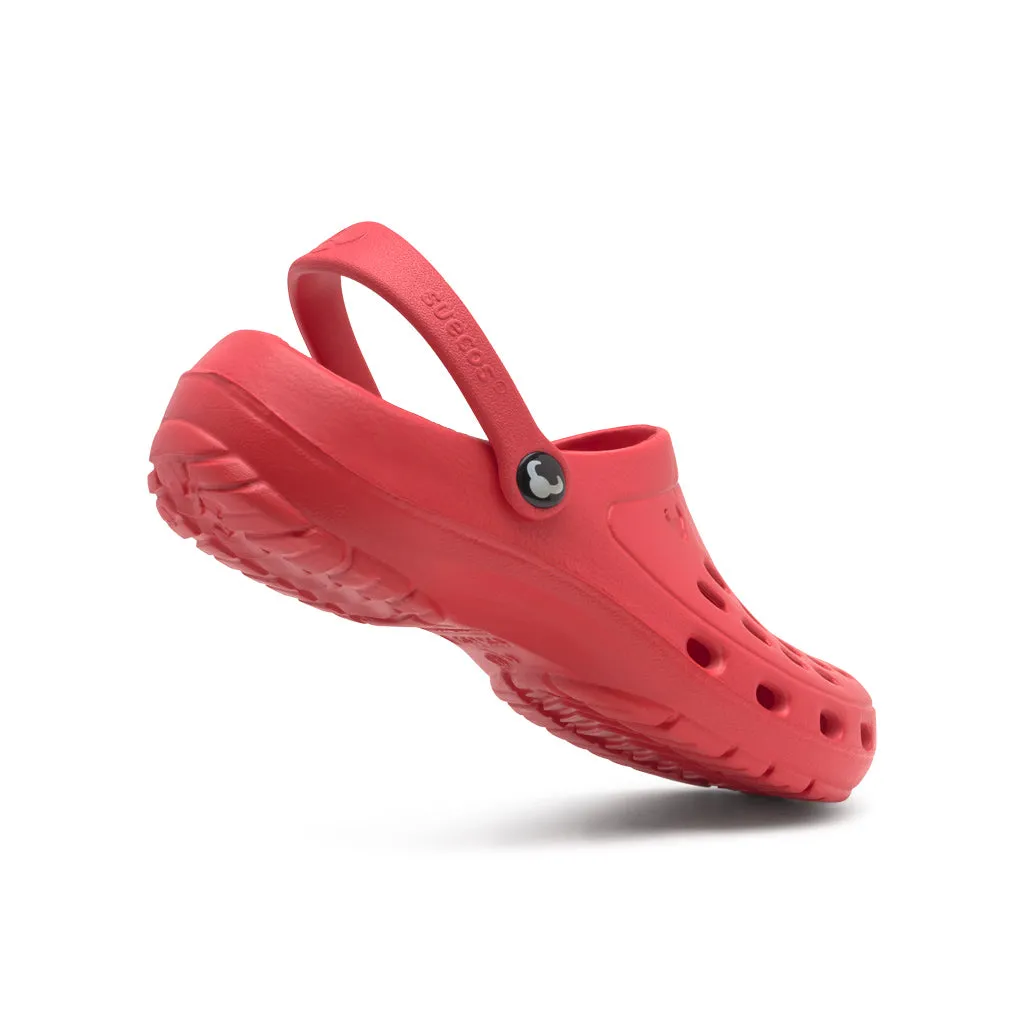 Suecos Loki Kids zoccoli rossi bambini