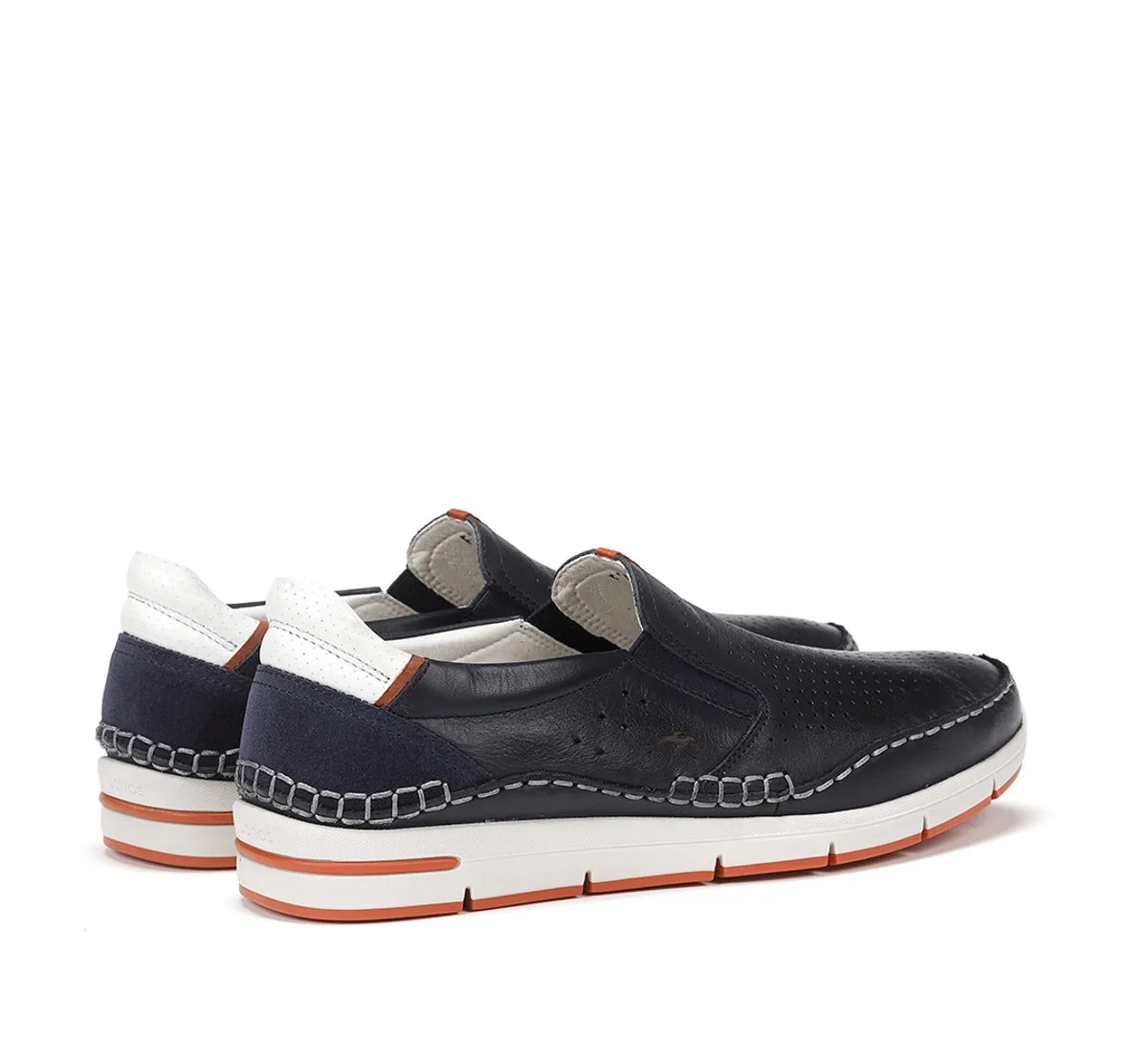 Fluchos Yannic F1445 scarpe uomo blu comode