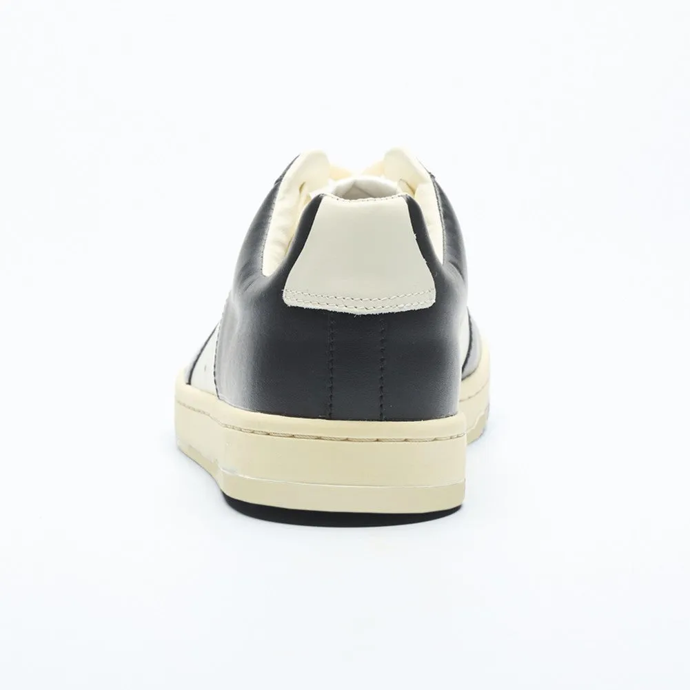 Tabito Leap Trainer-Low tabito56 sneakers bianco-nero pelle