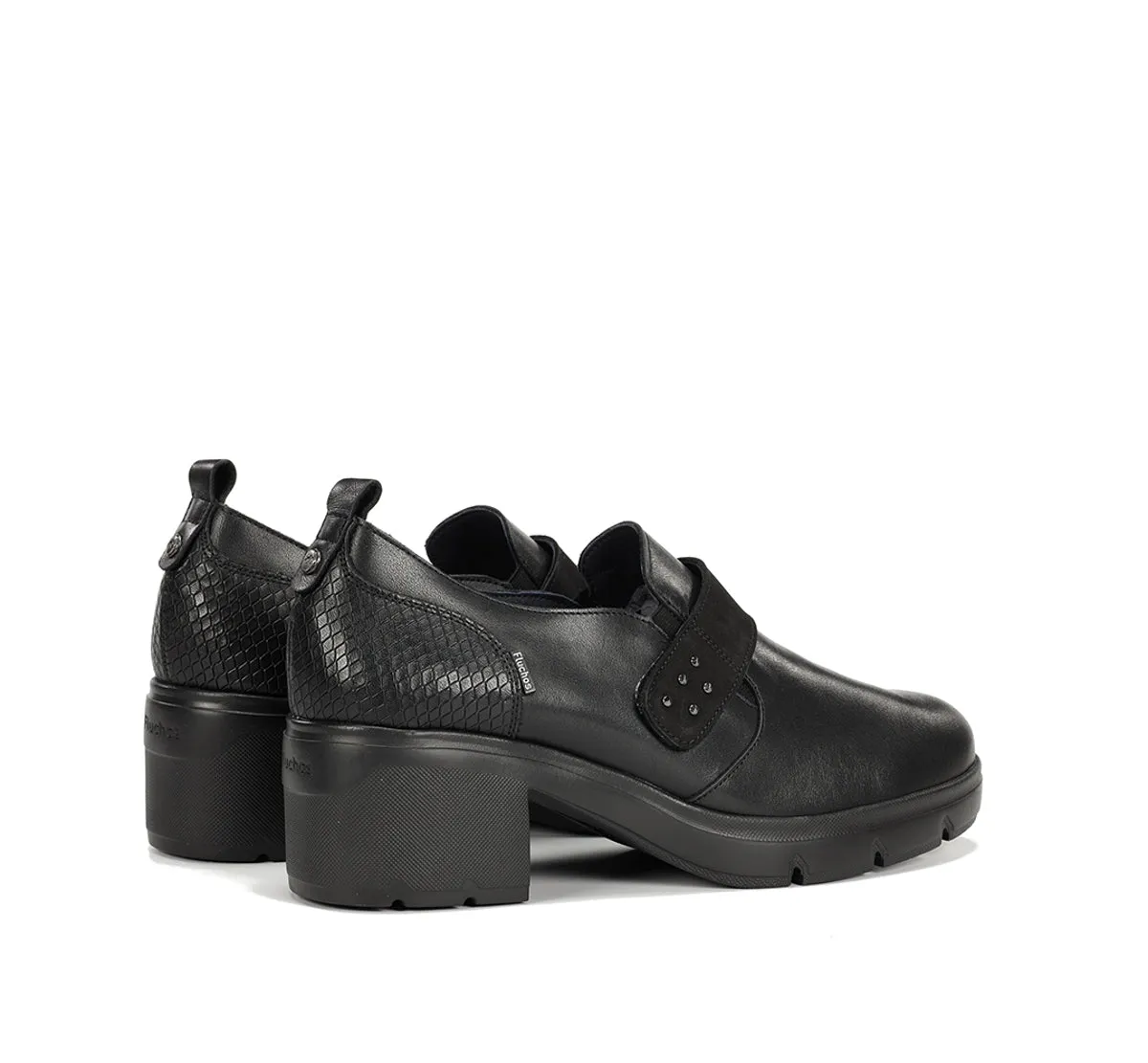 Fluchos Fugaz F2112 slip-on donna nere platform
