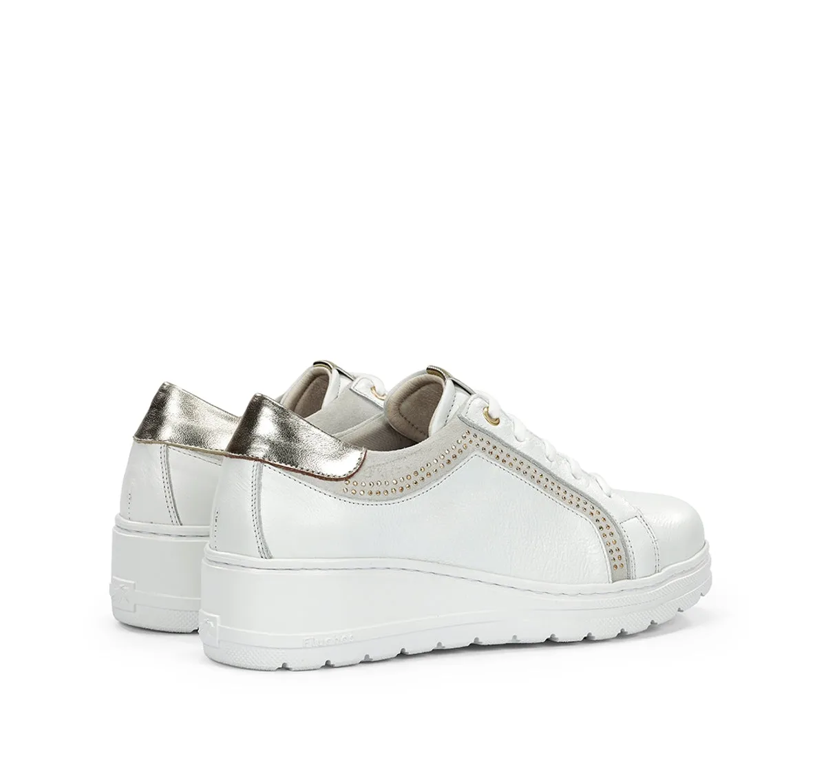 Fluchos Aqua F1997 sneakers donna bianche zeppa