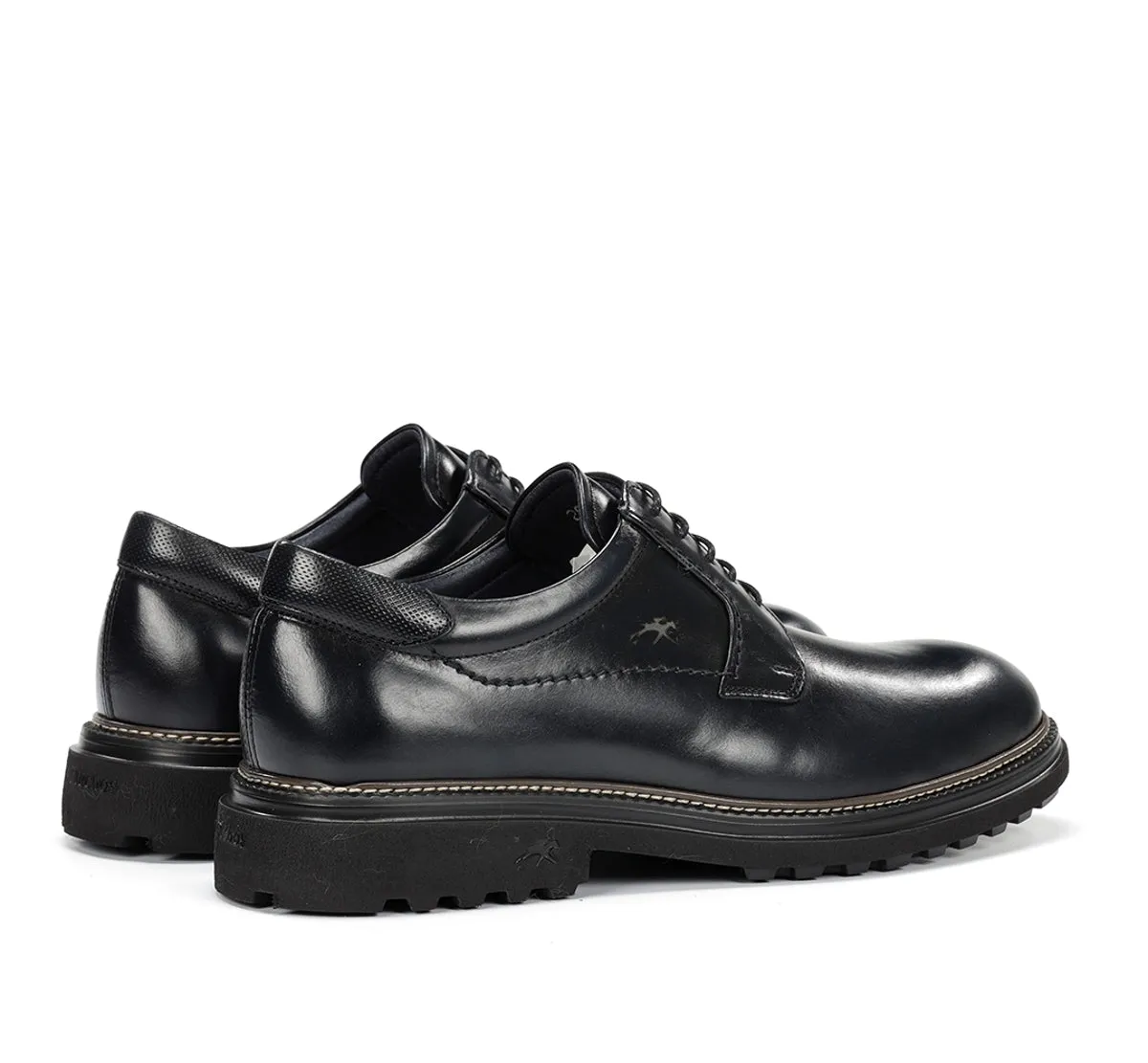 Fluchos Lincon F2054 scarpe blu classiche uomo