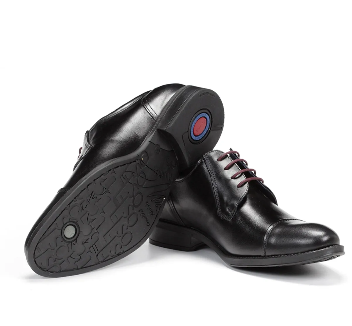 Fluchos Heracles 8412W scarpe nere pianta larga