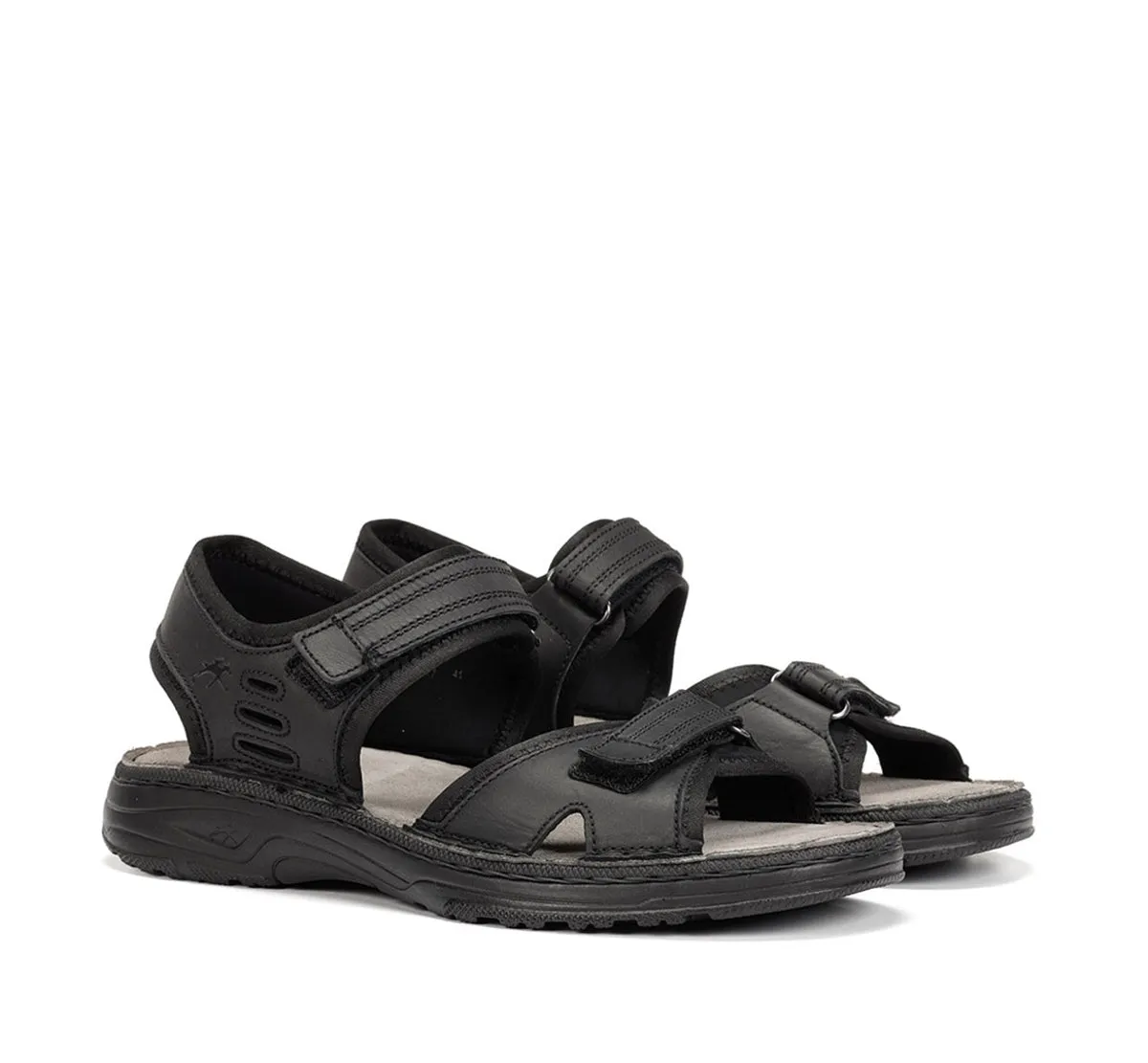 Fluchos Azores F2197 sandali uomo nero velcro