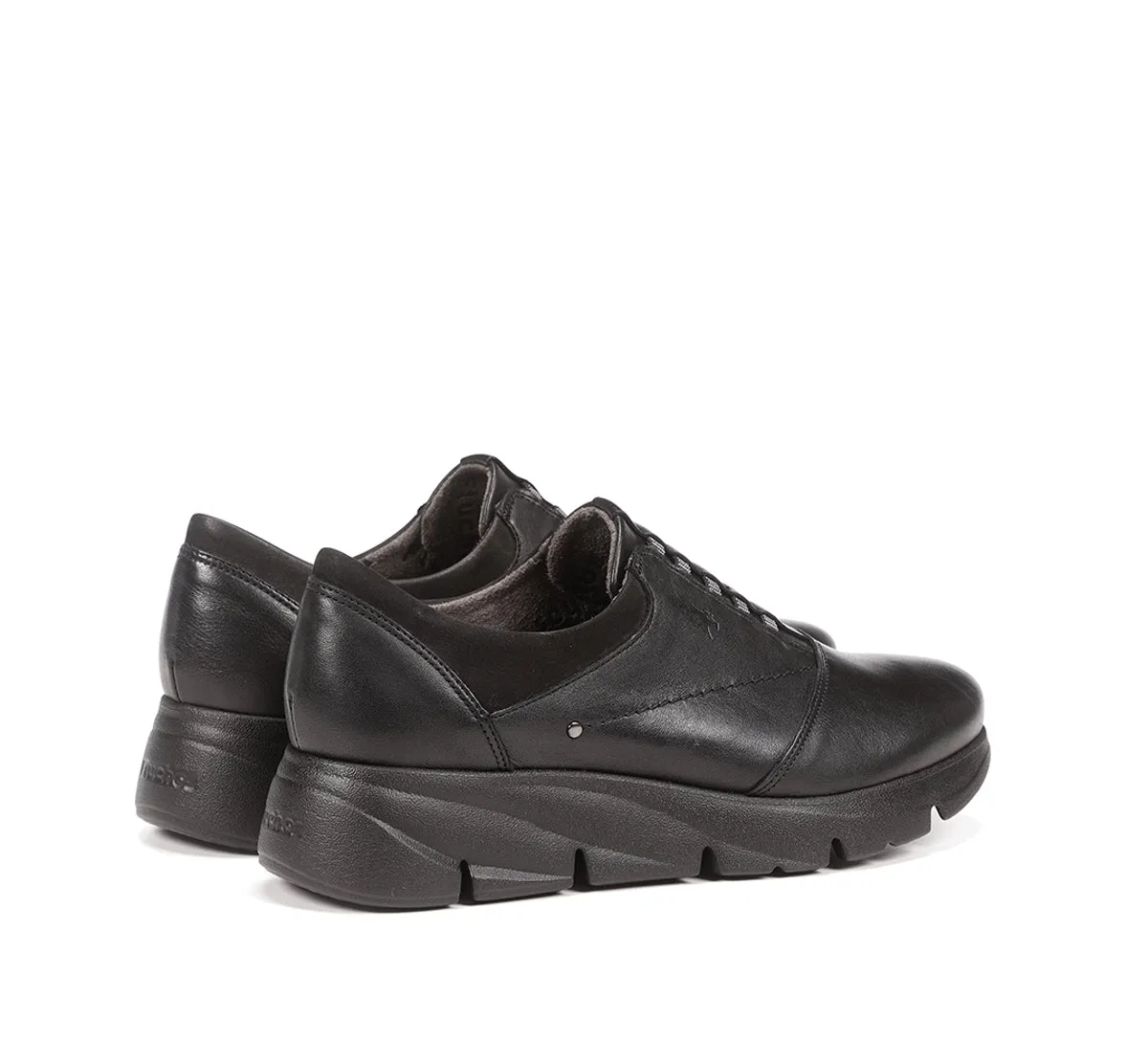 Fluchos Bona F1357 scarpa donna nera con zeppa
