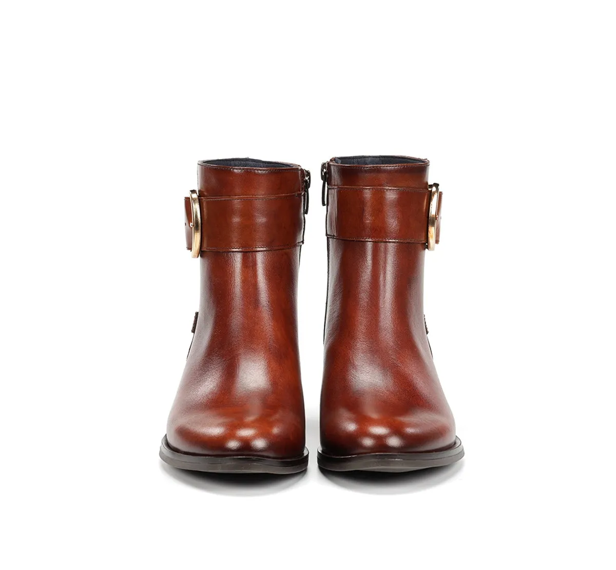 Dorking Kim D9603 stivaletto donna marrone tacco basso