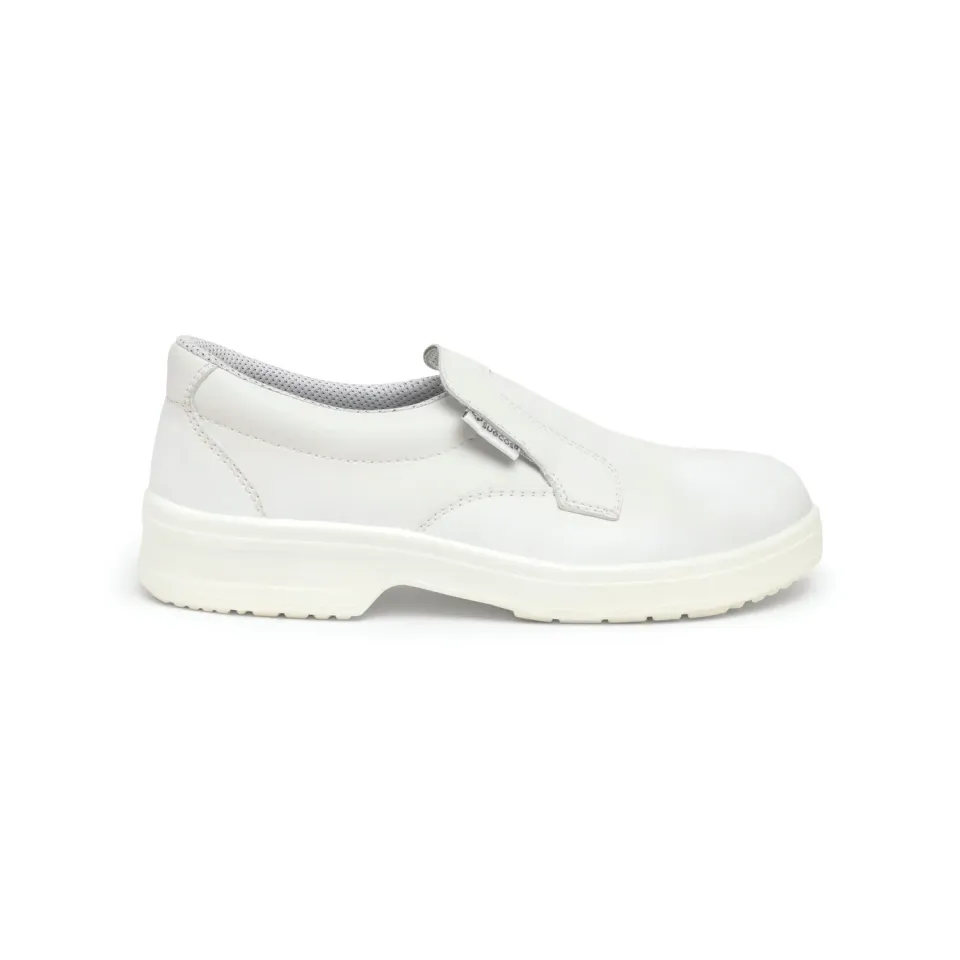 Suecos Aneto scarpe bianche slip-on lavoro
