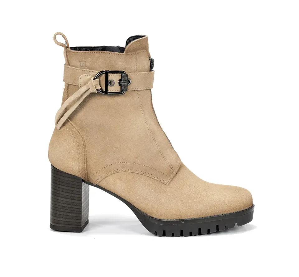 Dorking Evie D9163 stivaletto donna marrone tacco