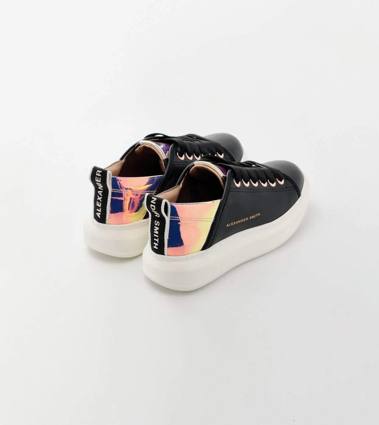 Alexander Smith Wembley sneakers donna rose pitonato