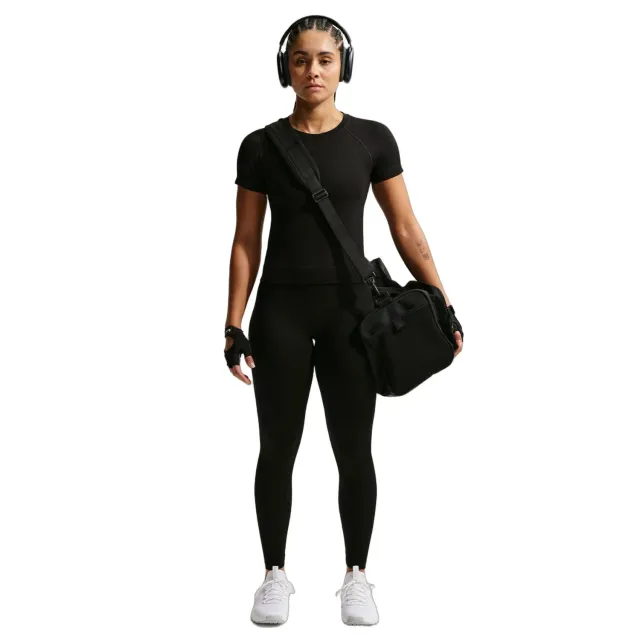 Nike Pro t-shirt donna XXS nera traspirante