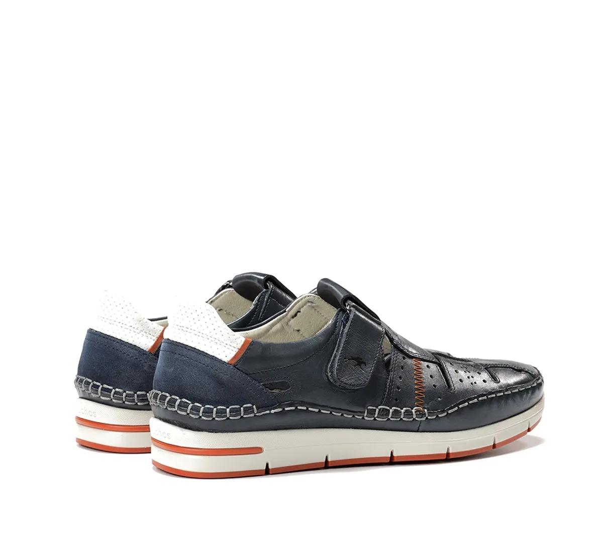 Fluchos Yannic F1444 sandali uomo blu con lacci