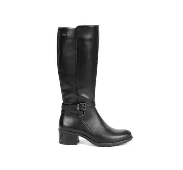 Fluchos Galit F2316 stivaletti donna neri tacco basso
