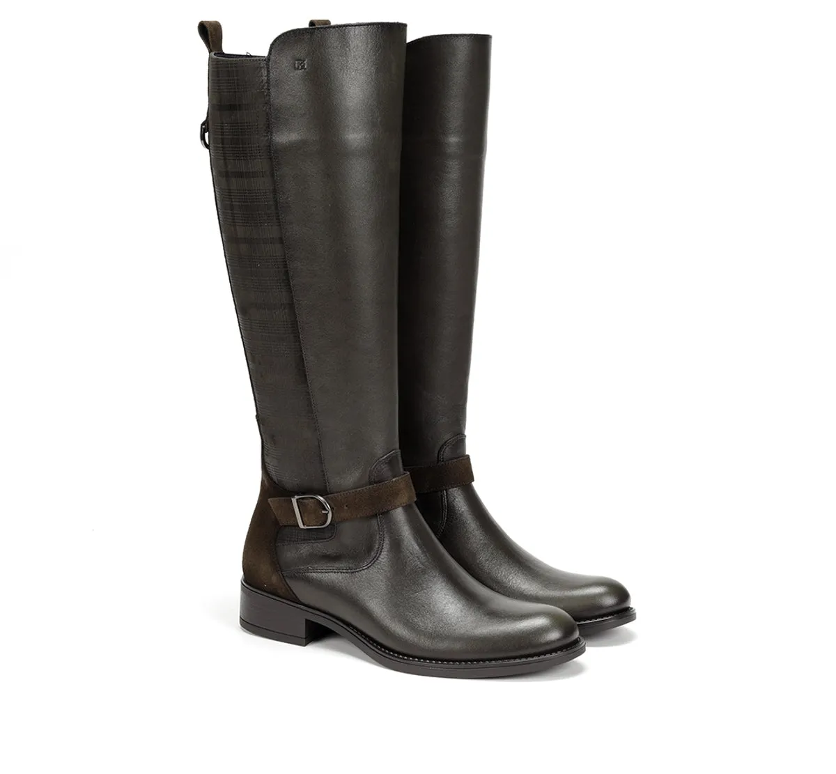 Fluchos Chad D9119 Stivaletti Donna Verdi Tacco Basso
