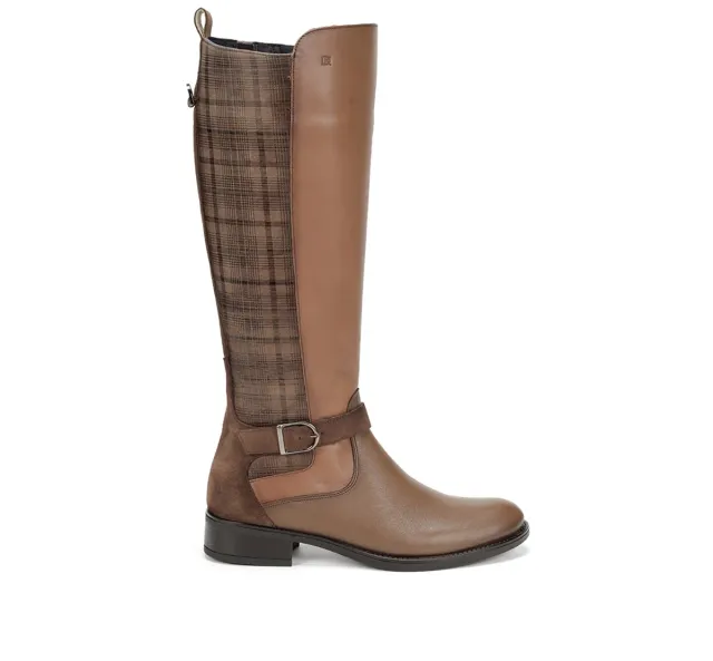 Fluchos Dorking Chad D9119 stivaletto donna marrone tacco basso