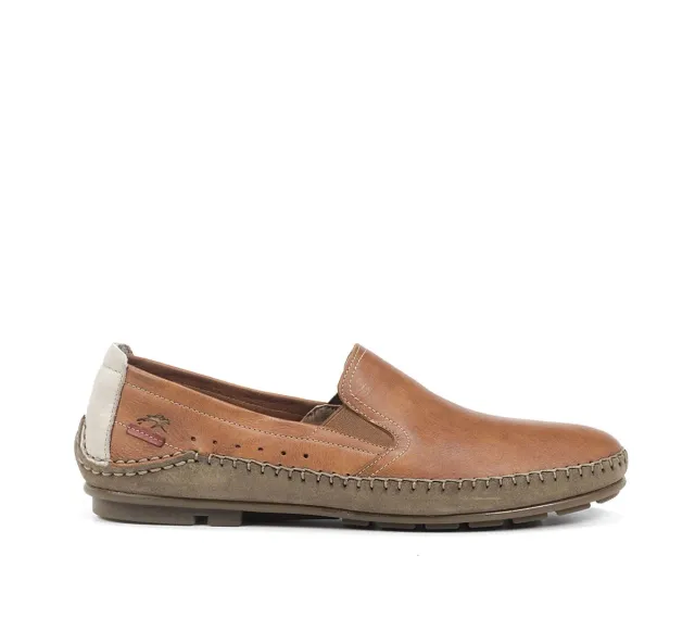 Fluchos Dorian F1174 mocassino marrone uomo flessibile