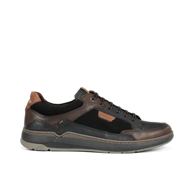 Fluchos Jeff F2279 sneakers uomo nero eleganti casual