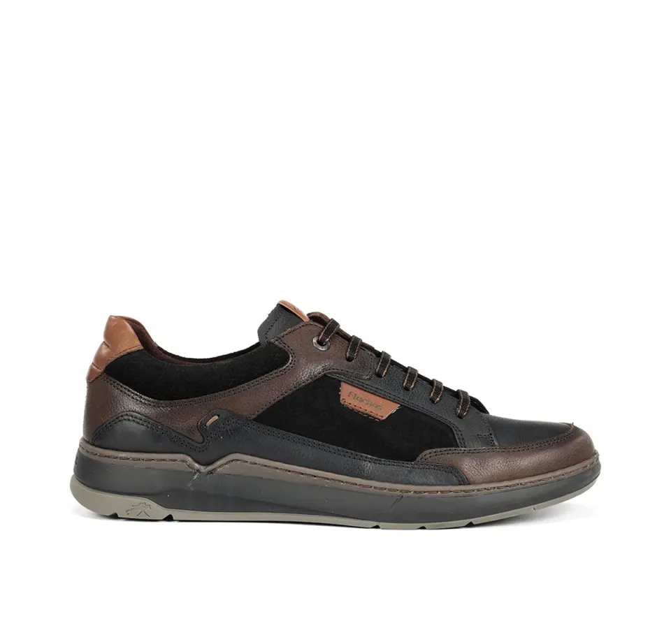 Fluchos Jeff F2279 sneakers uomo nero eleganti casual