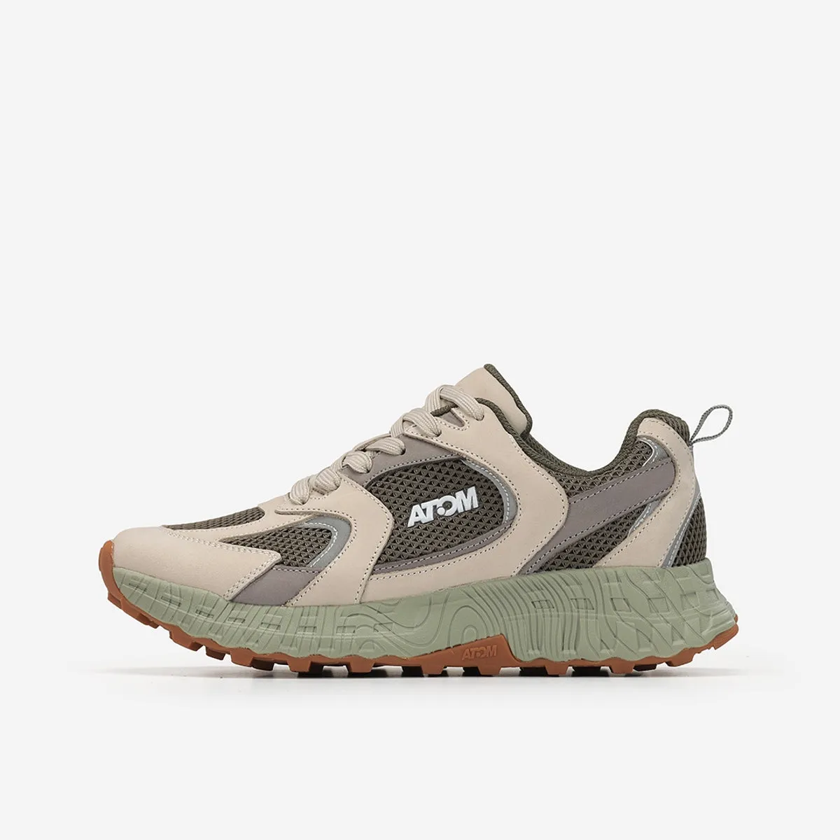 Atom Free Ride AT186 sneaker donna verde forest chunky