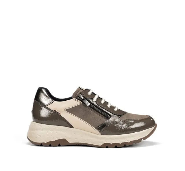 Fluchos Nexus F2308 Sneakers Taupe Donna Pelle