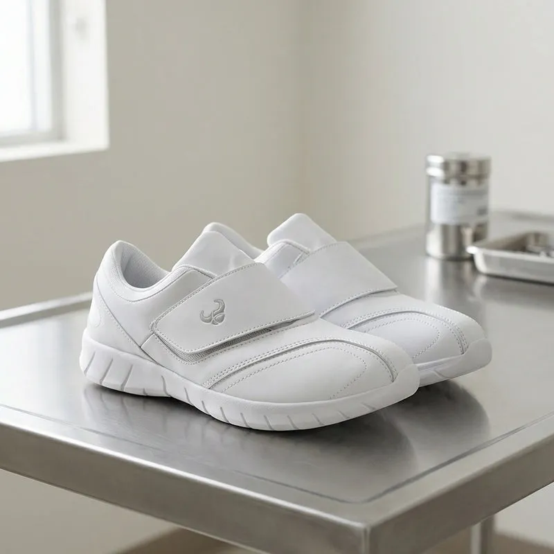Suecos Bo scarpe lavoro bianche antiscivolo