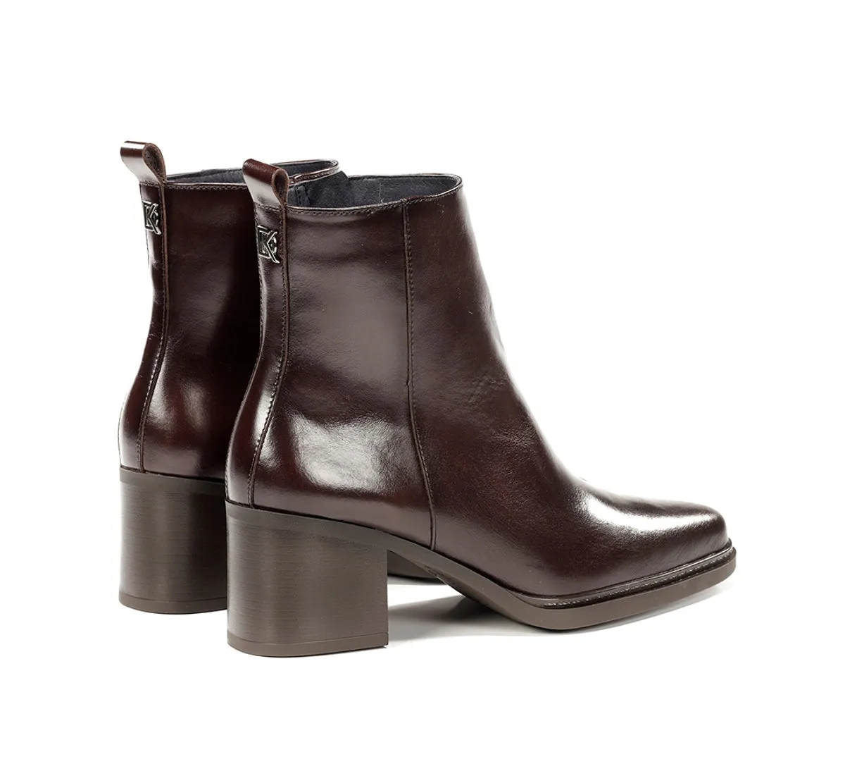 Dorking Tess D9822 stivaletti donna marroni tacco