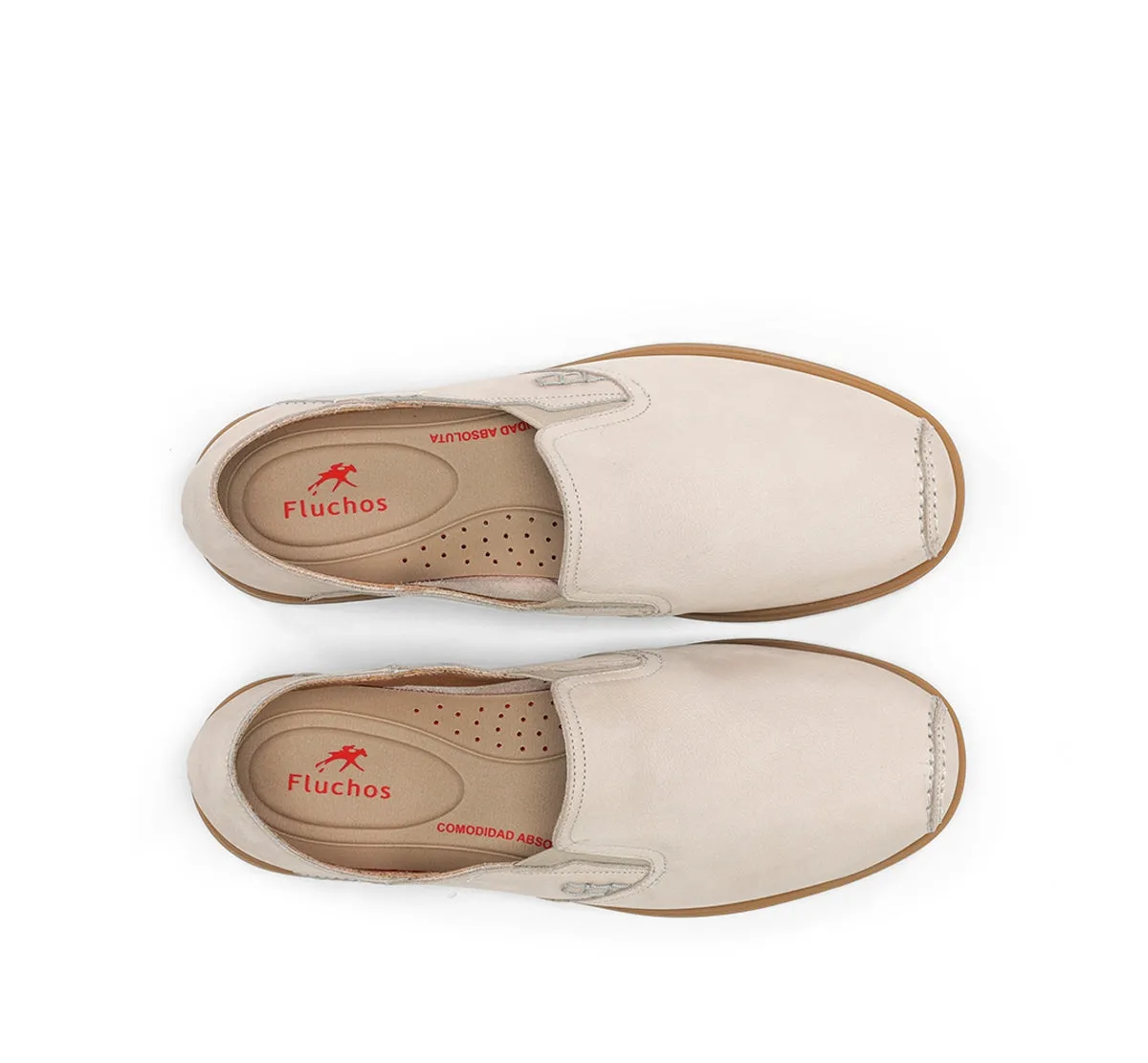 Fluchos Tribal F2194 slip on uomo bianche estate