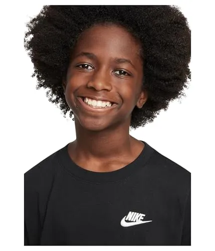 Nike NSW Tee Futura t-shirt bambino nera M