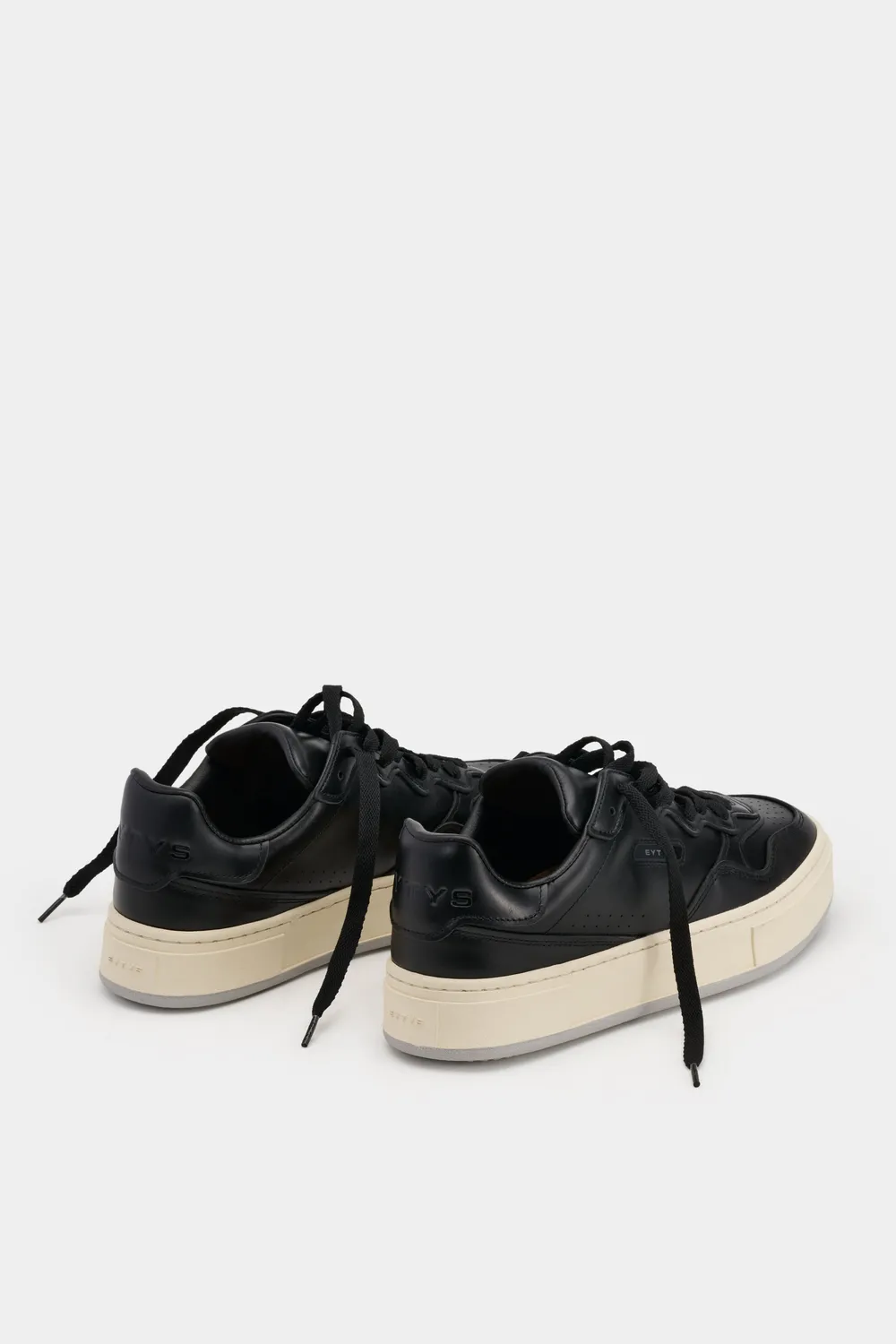 Eytys Trophy Black Leather sneakers nere pelle